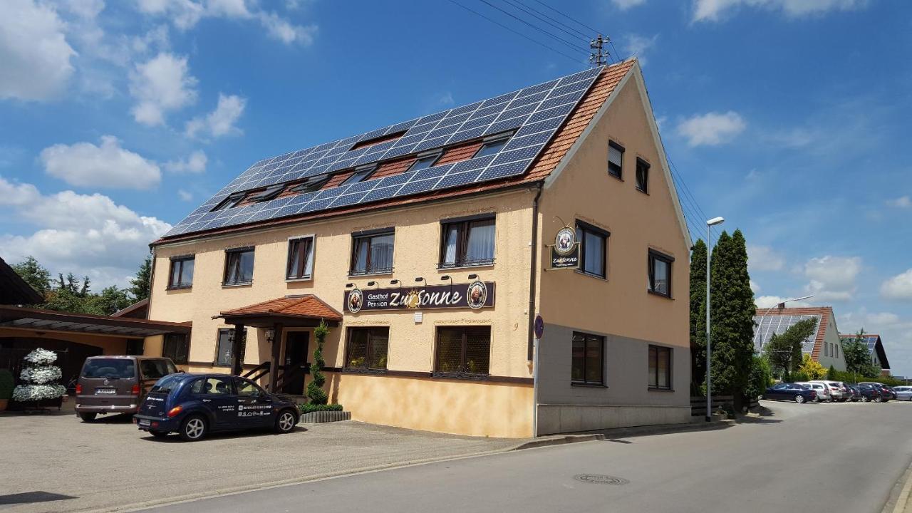 Landgasthof Zur Sonne Dillingen an der Donau Exterior foto